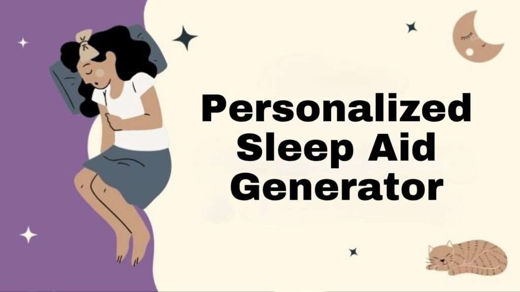 Personalized Sleep Aid Generator