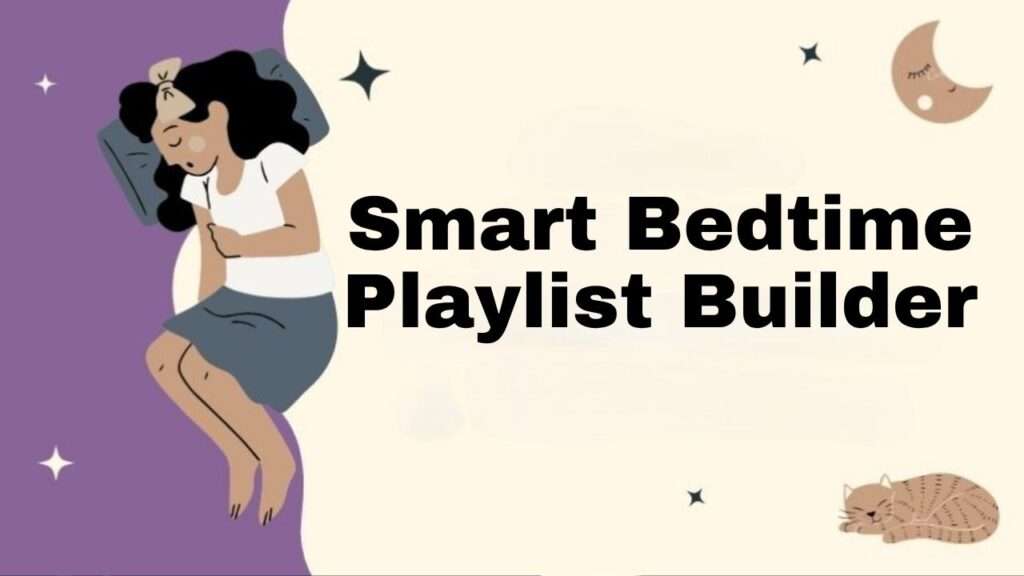Smart Bedtime Playlist Builder
