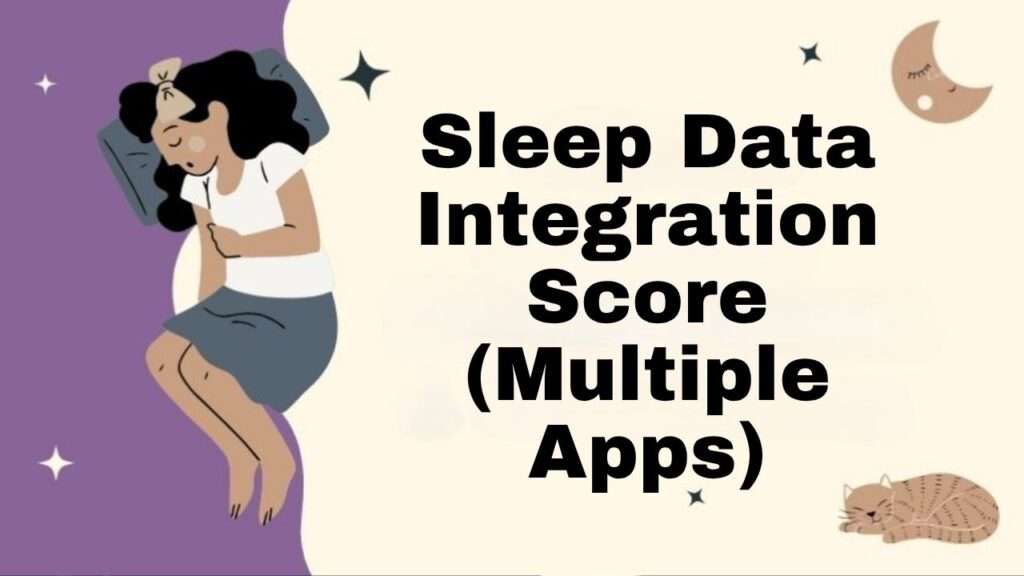 Sleep Data Integration Score (Multiple Apps)