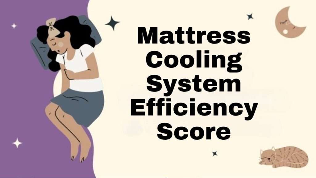 Mattress Cooling System Efficiency Score