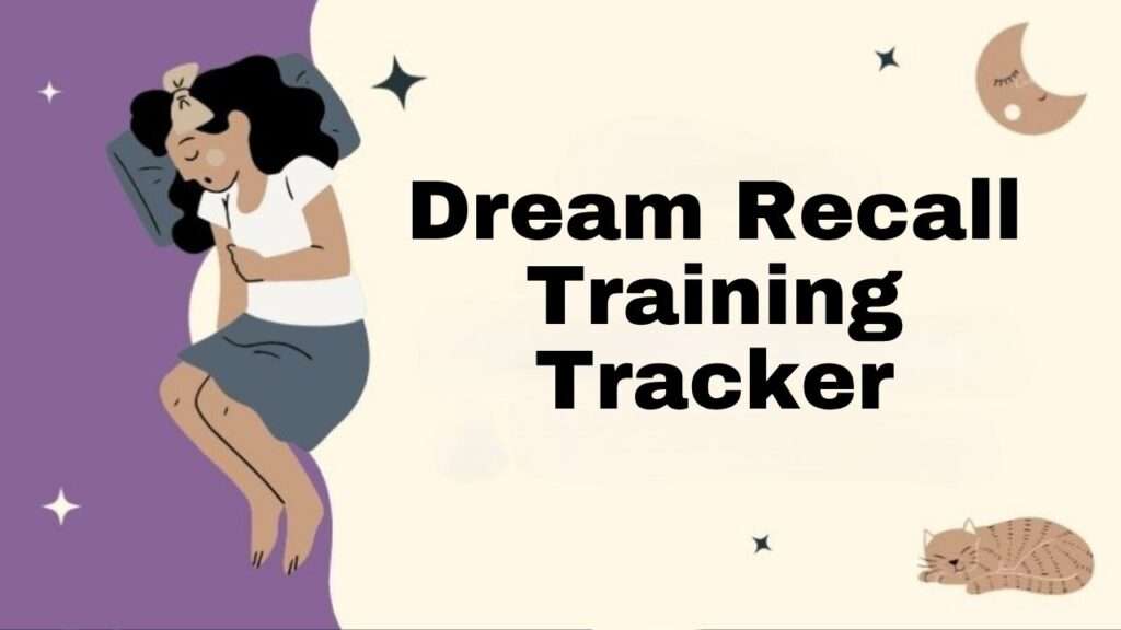 Dream Recall Training Tracker
