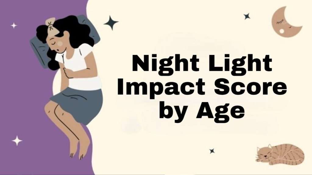 Night Light Impact Score by Age