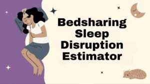 Bedsharing Sleep Disruption Estimator