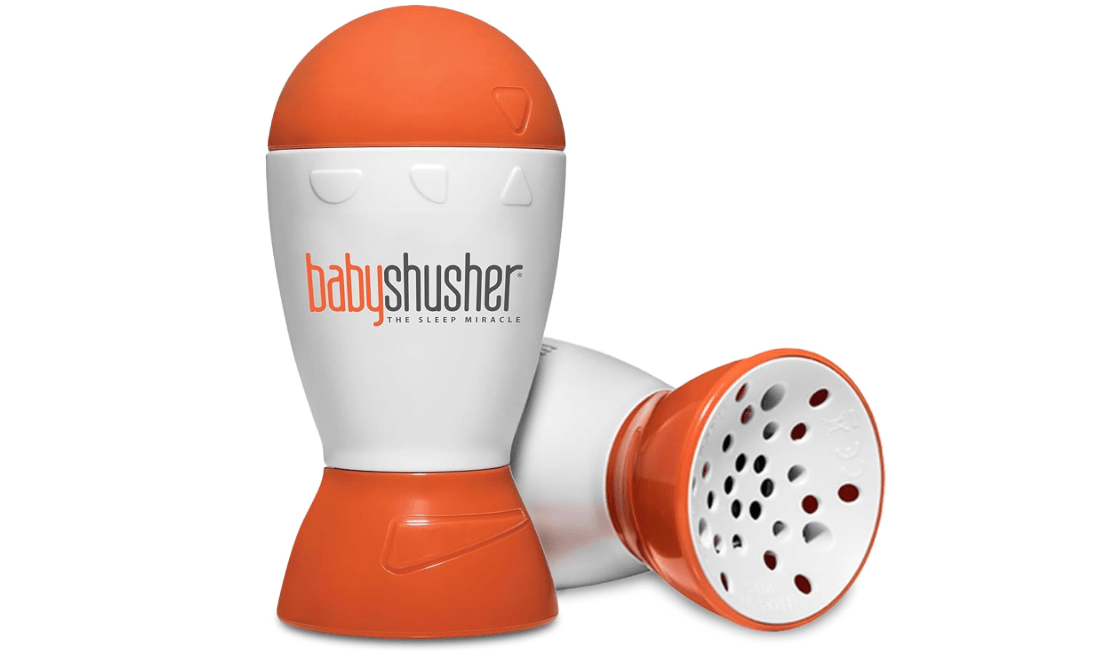 Baby Shusher Portable Sound Machine - Mom-Like 'Shh!' Sound for Baby, Sleeping Soother, Newborn Essentials for Crib, Battery Operated Hush, Travel... 