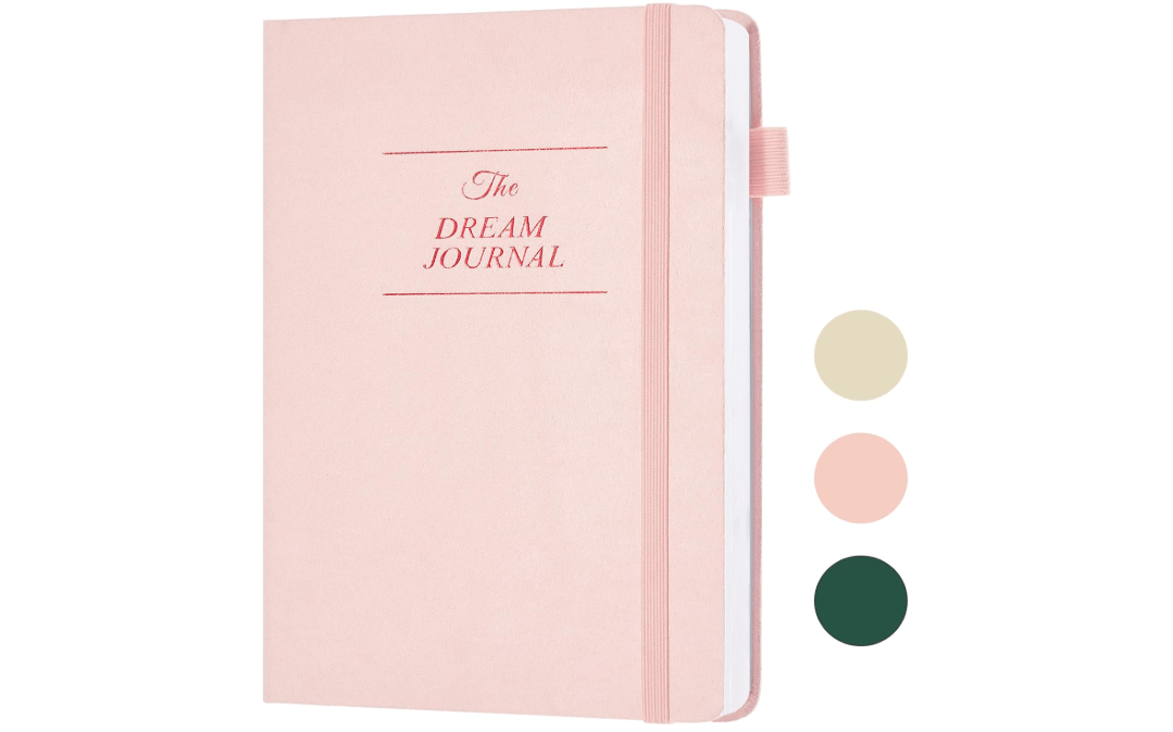 JUBTIC Dream Journal – Hardcover Dream Notebook, Guided Dream Diary to Record and Track Your Dreams, Interpretations and Thoughts before Sleeping. Ideal...
