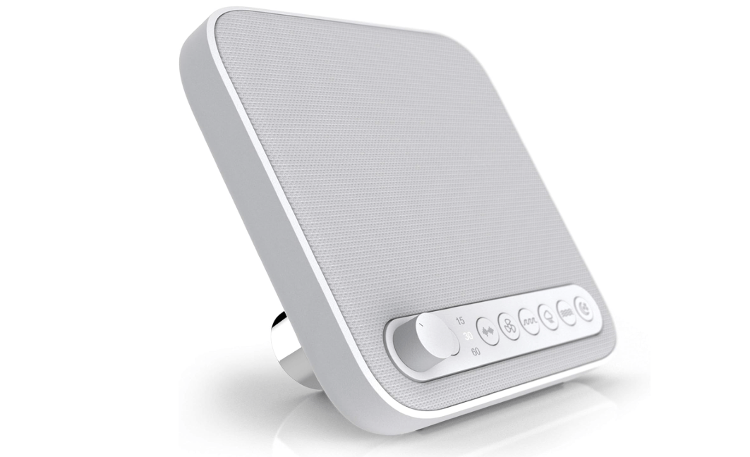 Pure Enrichment Wave Premium Sleep Sound Machine with USB Charger - Seamless Looping with 6 Soothing All-Natural Sounds, & Auto-Off Timer - Easily... 