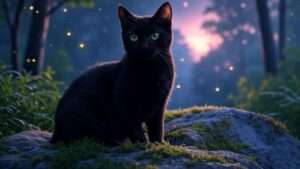 black cat in dream means