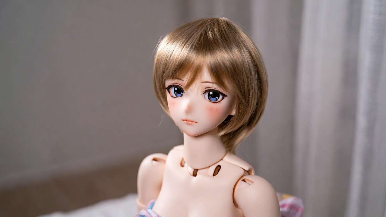 Dollfie Dream Doll showcasing detailed craftsmanship and realistic design.