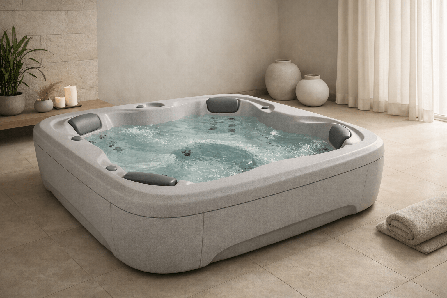 Dream Maker Spa designed for hydrotherapy, relaxation, and holistic wellness
