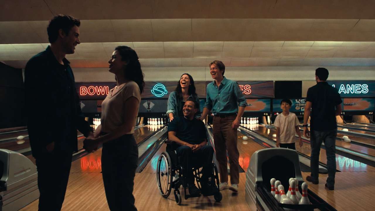 People of different ages enjoying Dream Lanes Madison Wisconsin together.