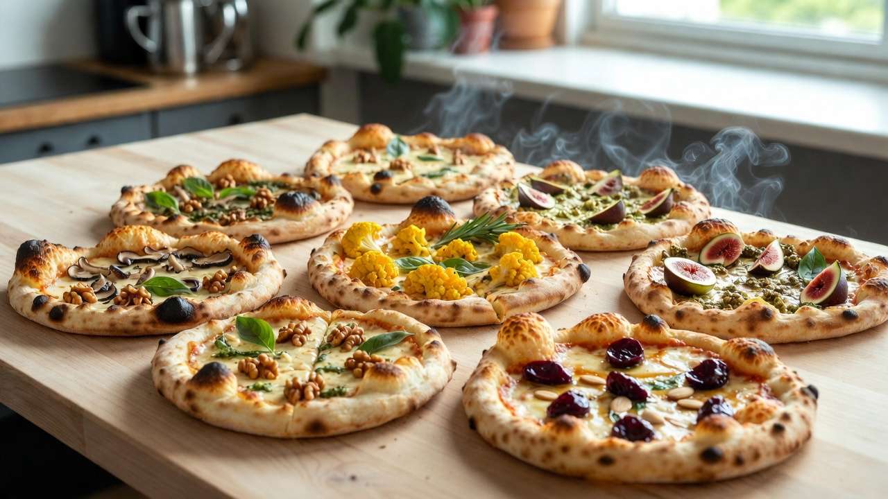 happy pizza menu 8 mindful recipes with wellness toppings for better sleep happiness and dreams