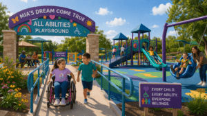 mia's dream come true all abilities playground