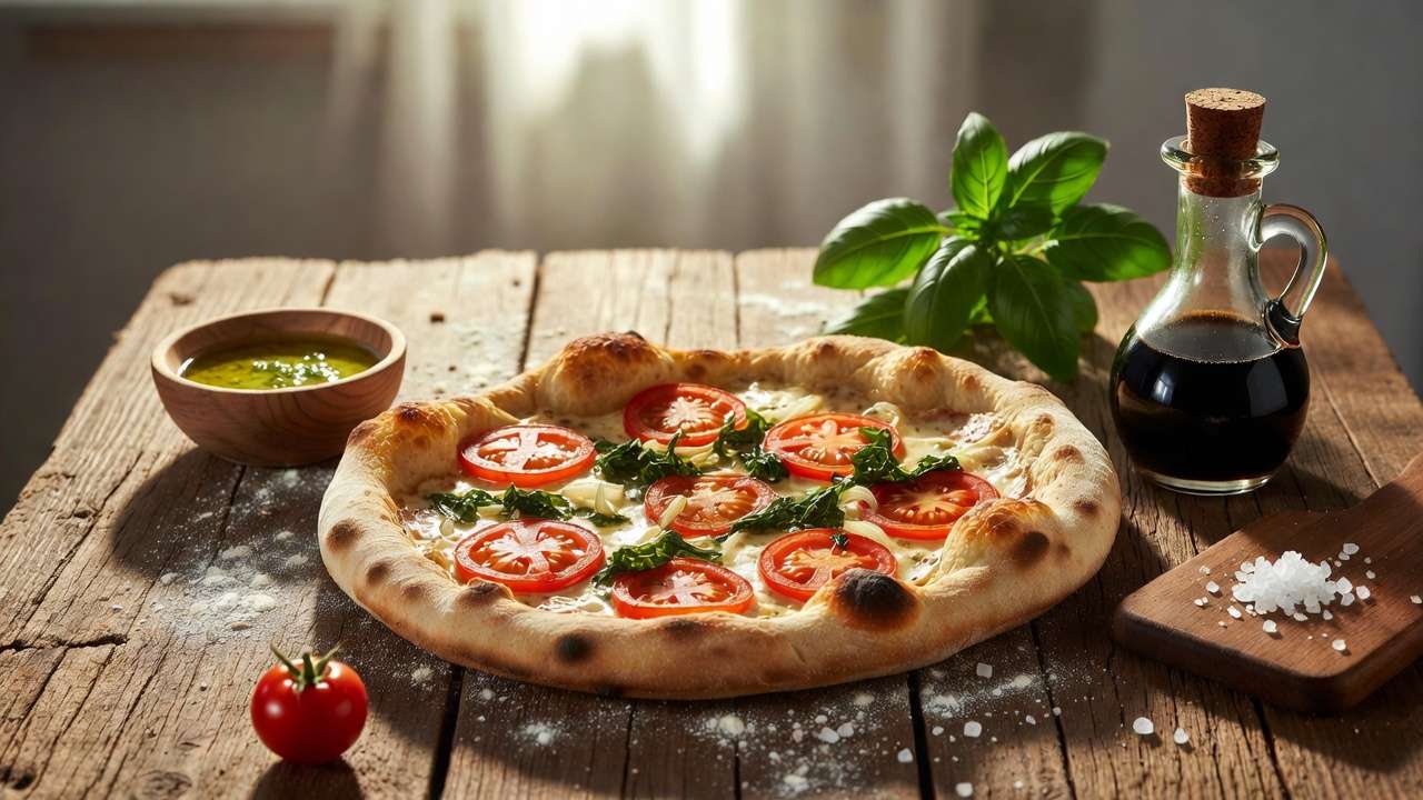 happy pizza menu ingredients walnuts cherries turmeric for happiness sleep and meditation benefits