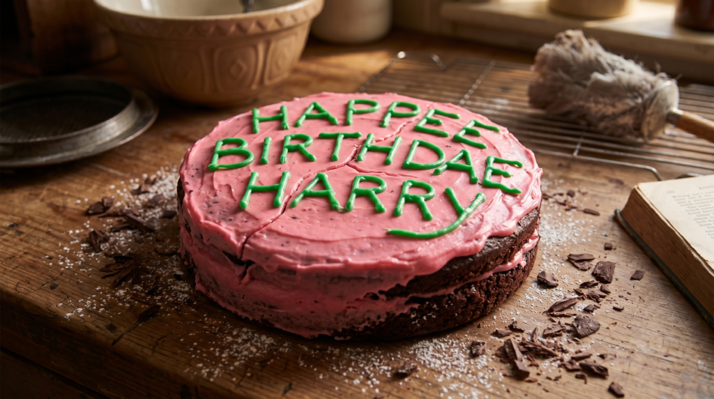 happy birthday harry cake